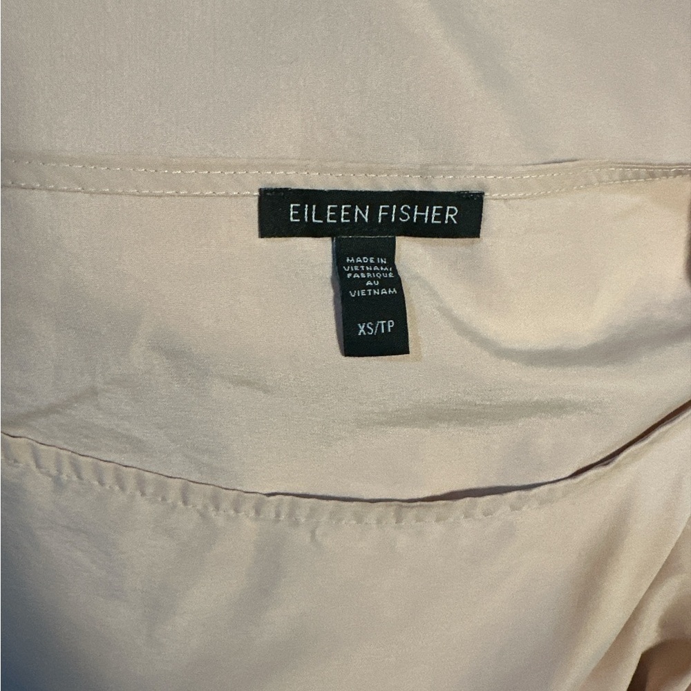 Eileen Fisher Blush Pink Blouse - Picture 2 of 6